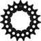 KMC Rohloff Wide Sprocket - black/19 tooth