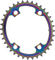 absoluteBLACK Oval Road 110/4 Chainring for Shimano Dura-Ace R9100 / Ultegra R8000 - rainbow/36 