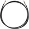 Trickstuff Goodridge Brake Line Kit Banjo/Straight for Maxima/Direttissima - black-silver/1700 mm