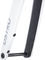 Factor Kit cadre en carbone OSTRO V.A.M. Disc T47a Shimano blanc nacré-chrome - pearl white-chrome/54 cm, 110 mm x 38 cm, SB 0 mm